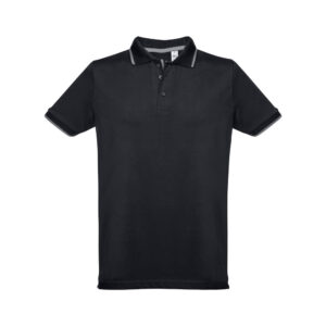 THC ROME. Polo bicolor para homem em algodão